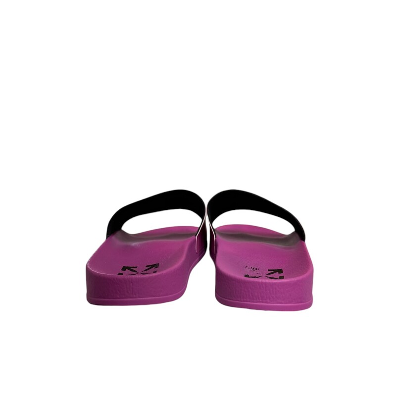 Off White Slides
Purple
 Size: 40
Does not include original dust bag or box.