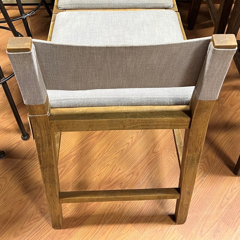 RH Fabric Barstools, Gray
37in tall, 26in seat