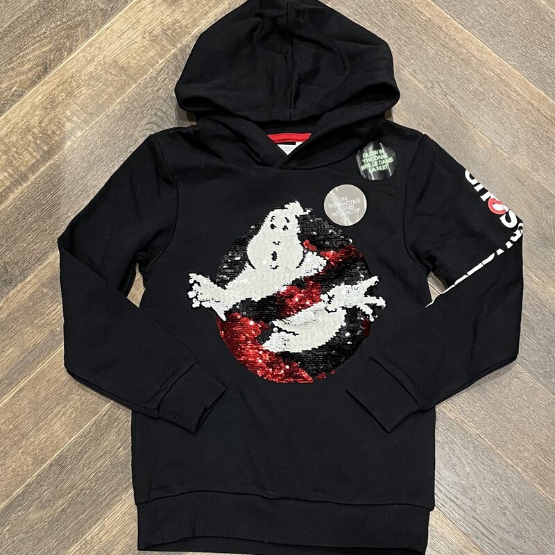 H&M Ghost Buster Sequins, Black, Size: 6-8Y
NEW