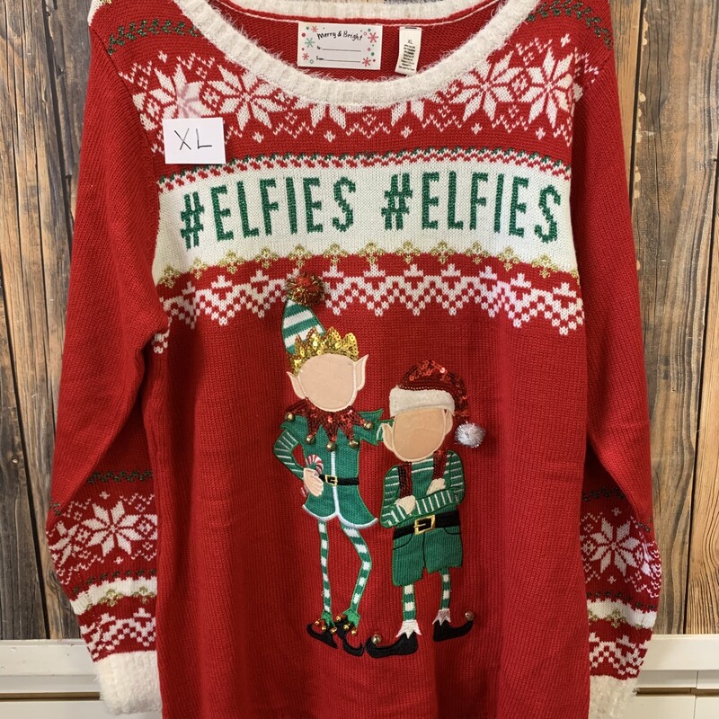 Red Elfies Sweater