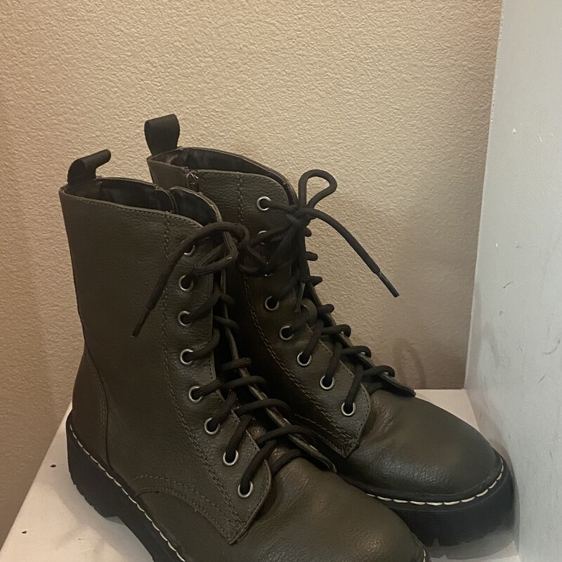 Olive Combat Boot