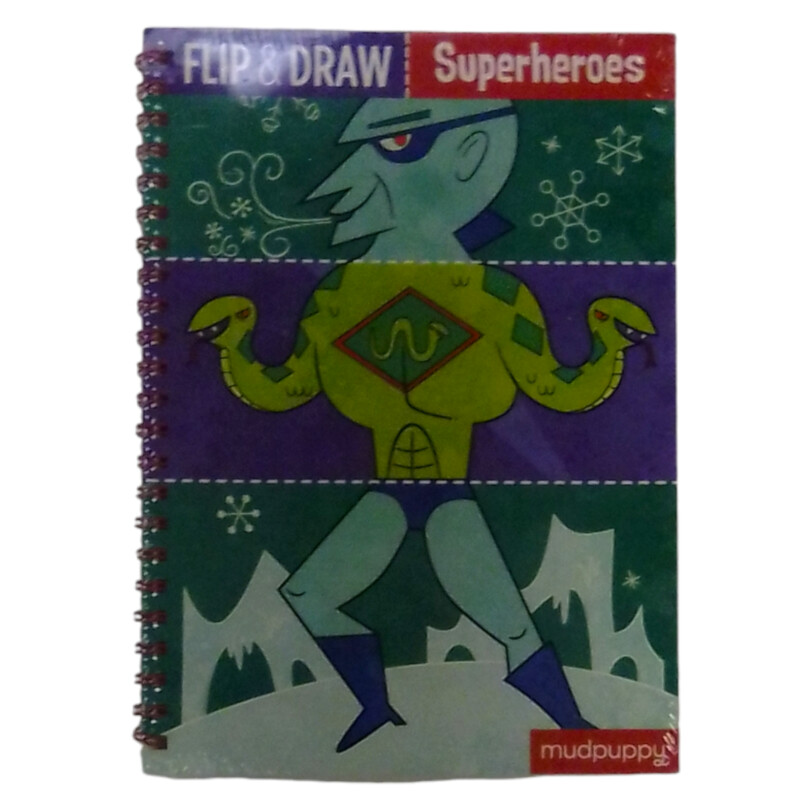 Flip & Draw Superheroes