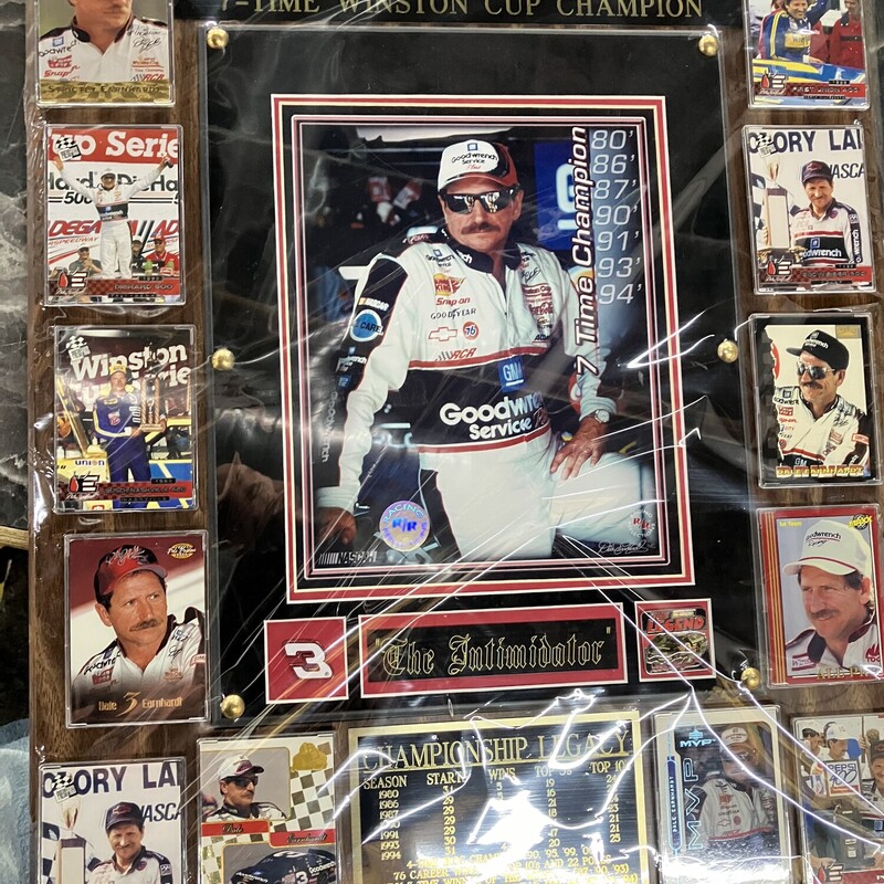 Dale Earnhardt Plaque