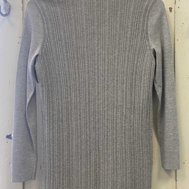 Gry/silver Rib Cardigan
Gry/slv
Size: S - P