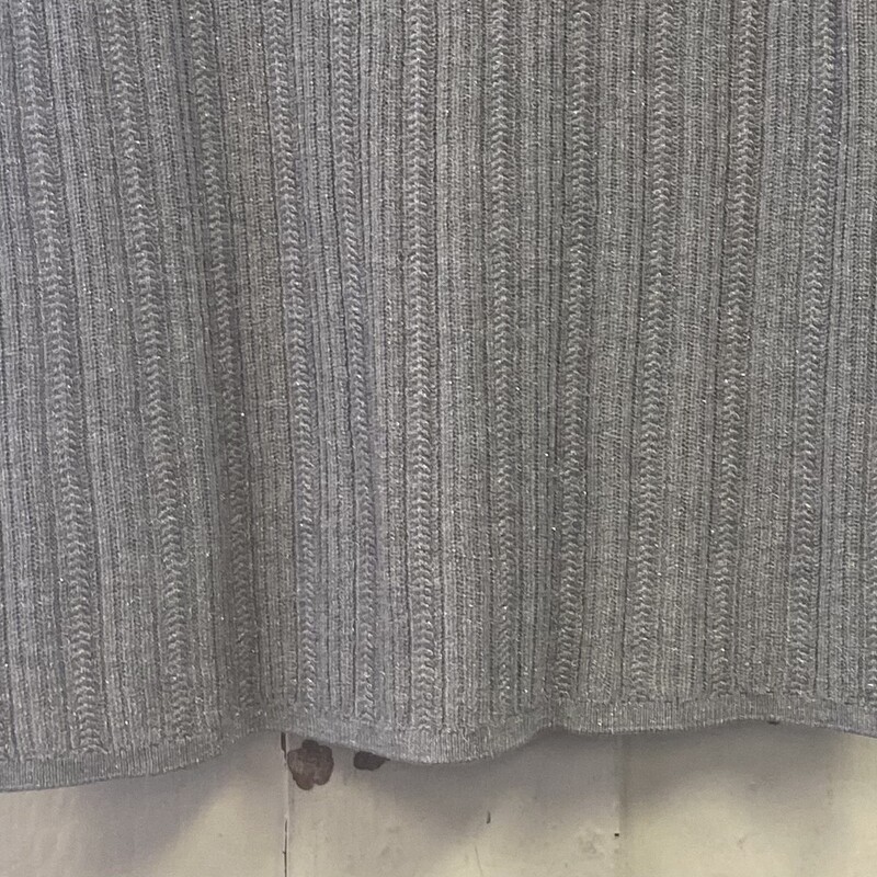 Gry/slv Rib Slvls Sweater
Grey
Size: M - P