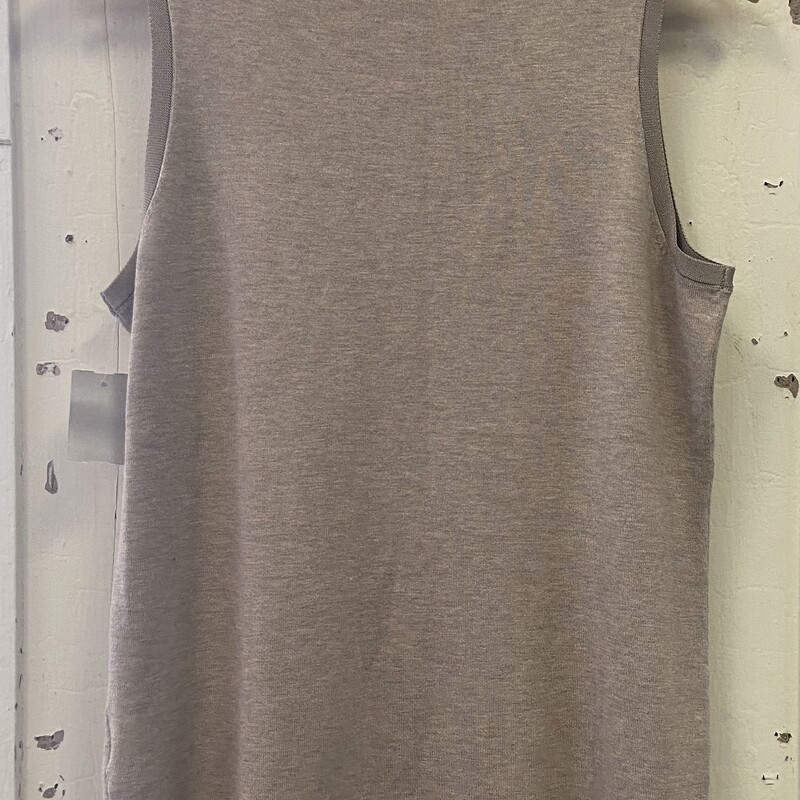 Tan Sweater Tank<br />
Tan<br />
Size: Medium