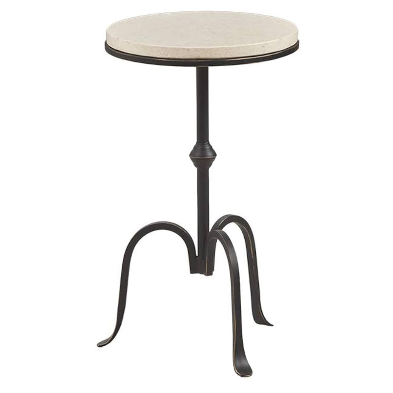 Gracie Mills Barron Marble Top Accent Table
Cream Black Size: 12 x 20H
Retails: $160+