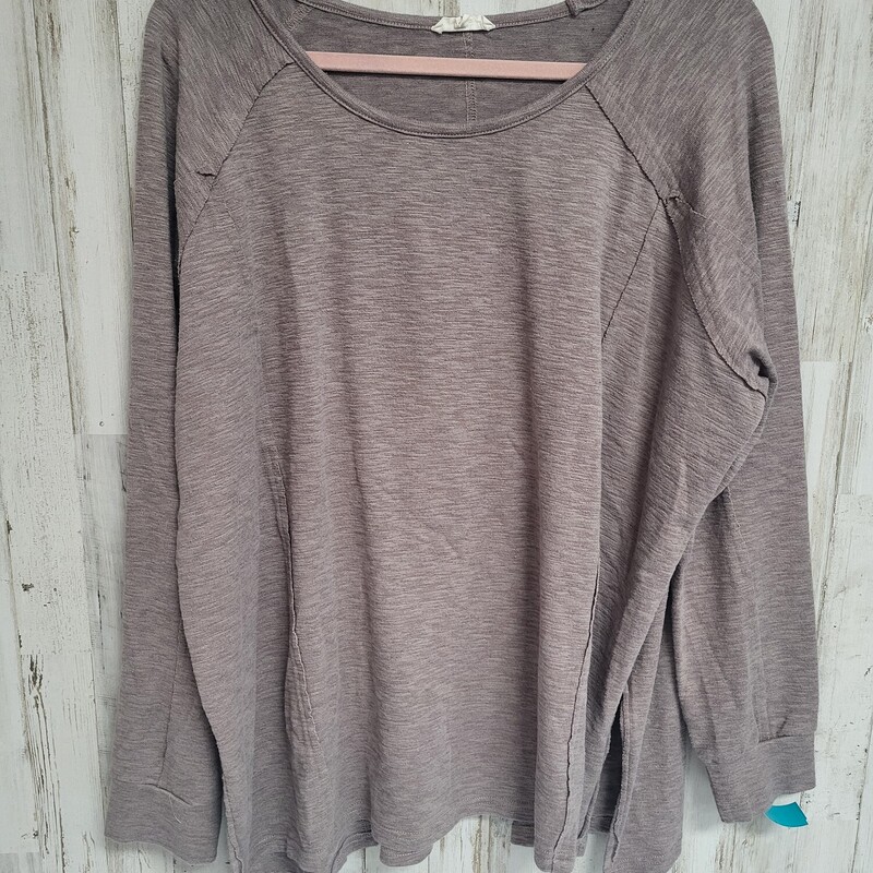 M Brown Knit Top