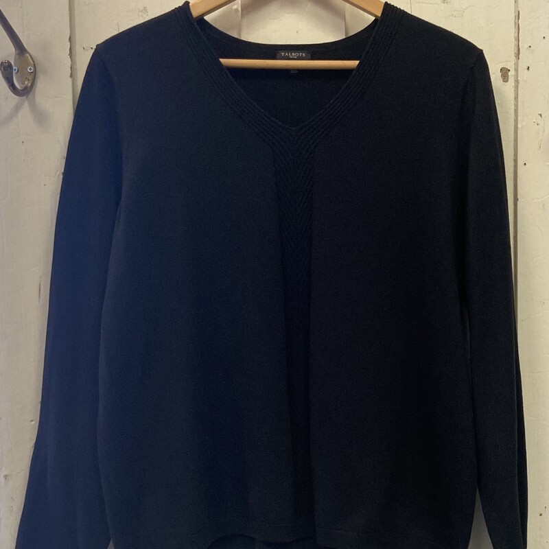 Blk V - Neck Sweater