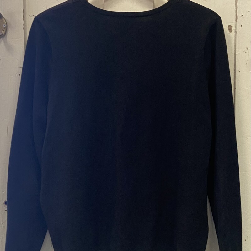 Blk V - Neck Sweater
Black
Size: XL - P