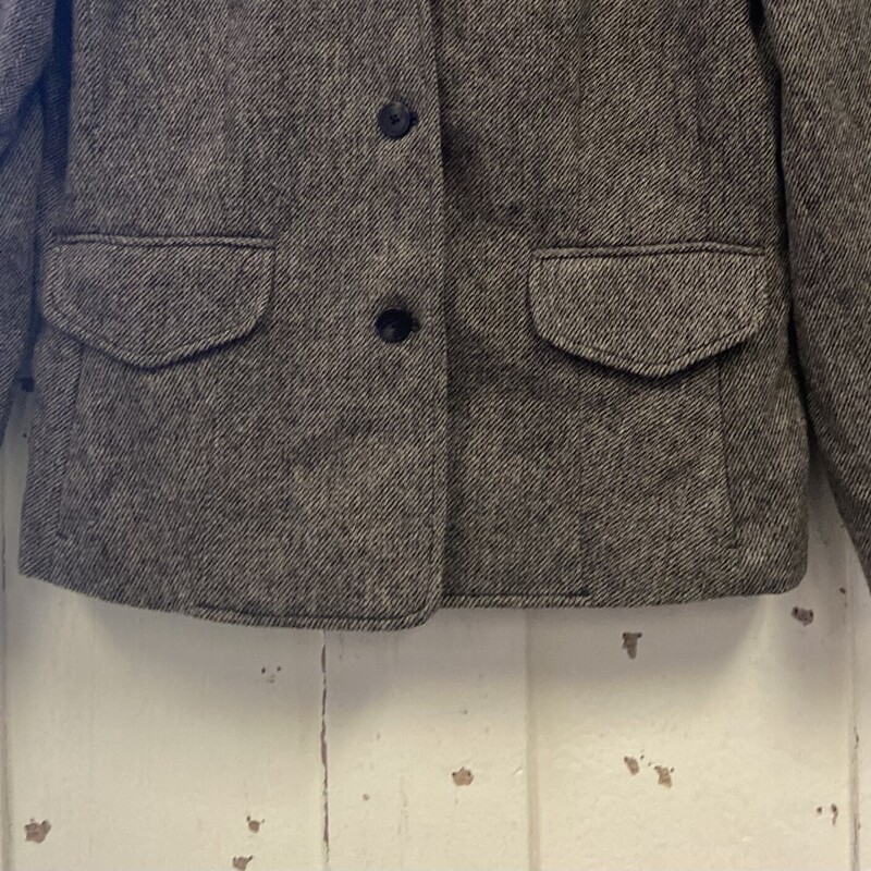 Brw Tweed Wool Blazer
Brown
Size: 16