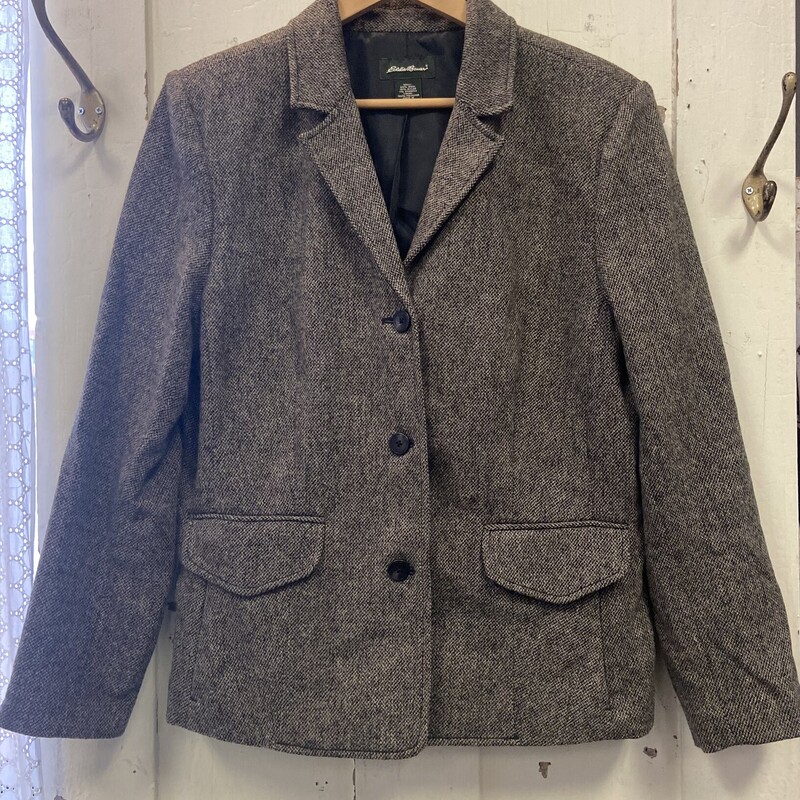 Brw Tweed Wool Blazer