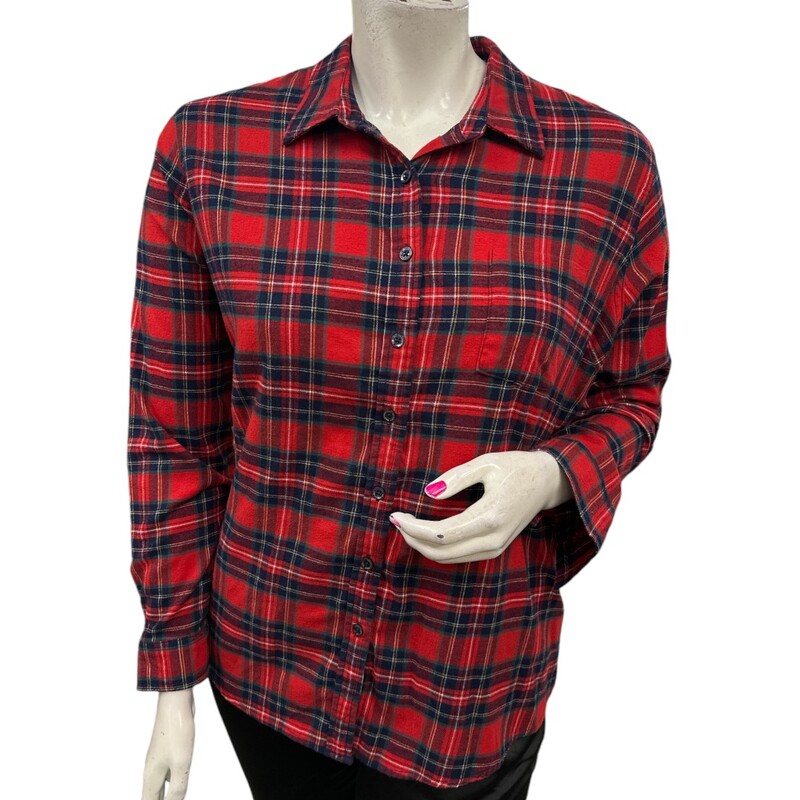 Weatherproof Plaid, Red/mul, Size: XXL