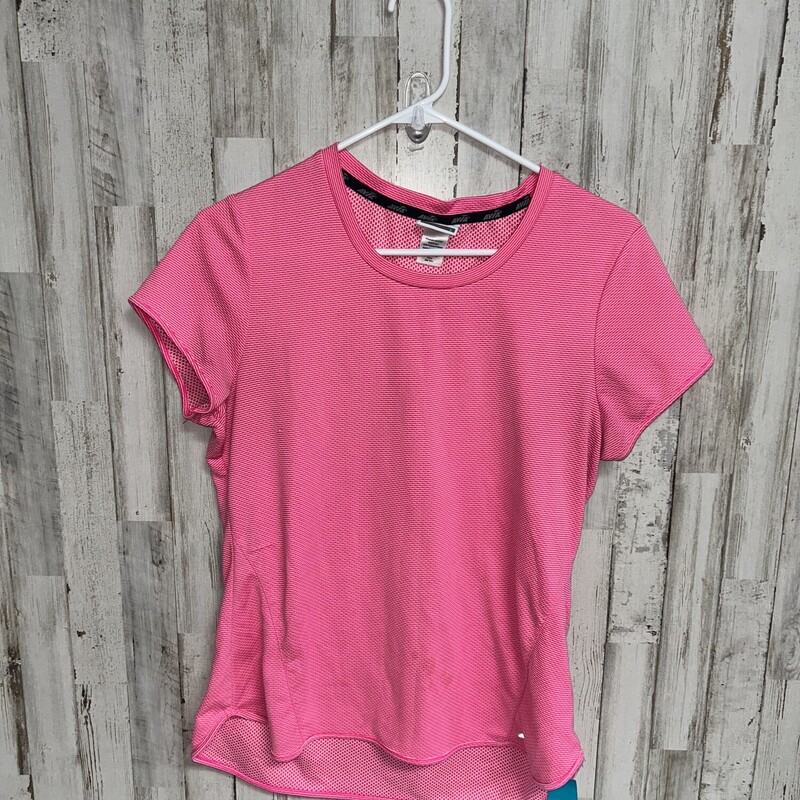 L Pink Printed Tee