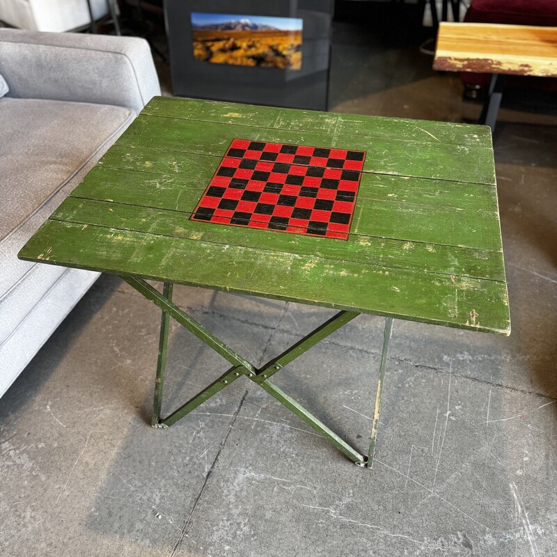 Vintage Chess Table