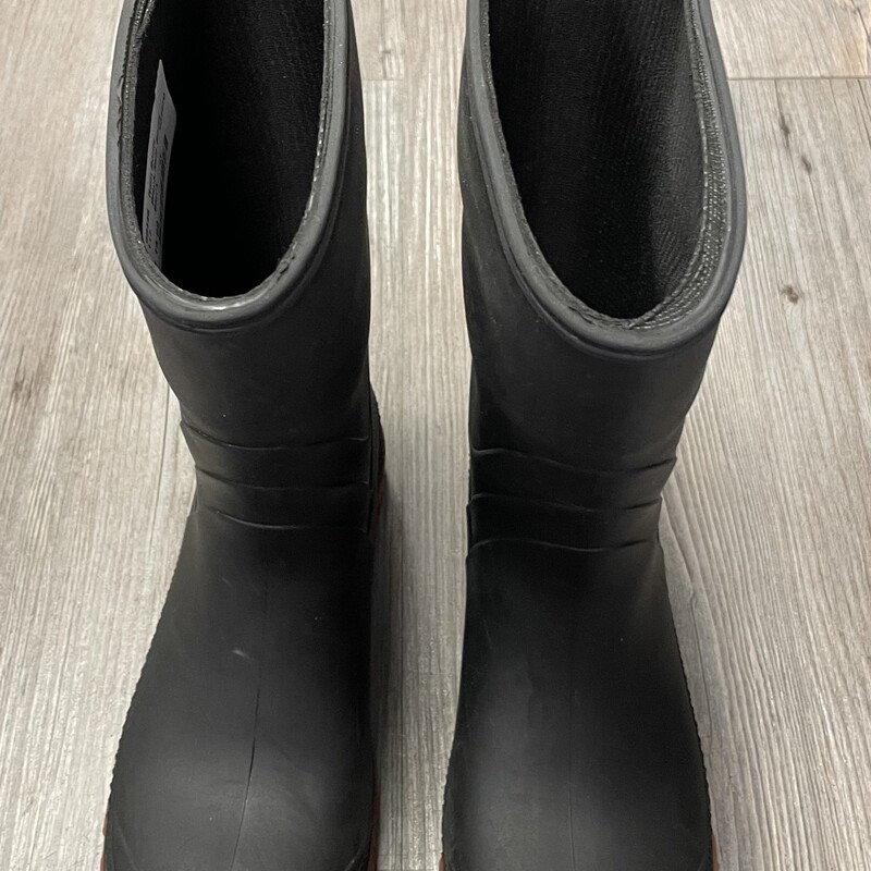 Black Rain Boots