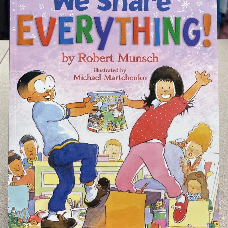 Munsch We Share Everything, Blue, Size: Paperback