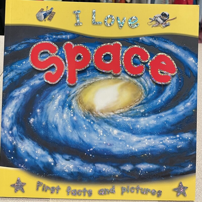 I love Space, Blue, Size: Paperback