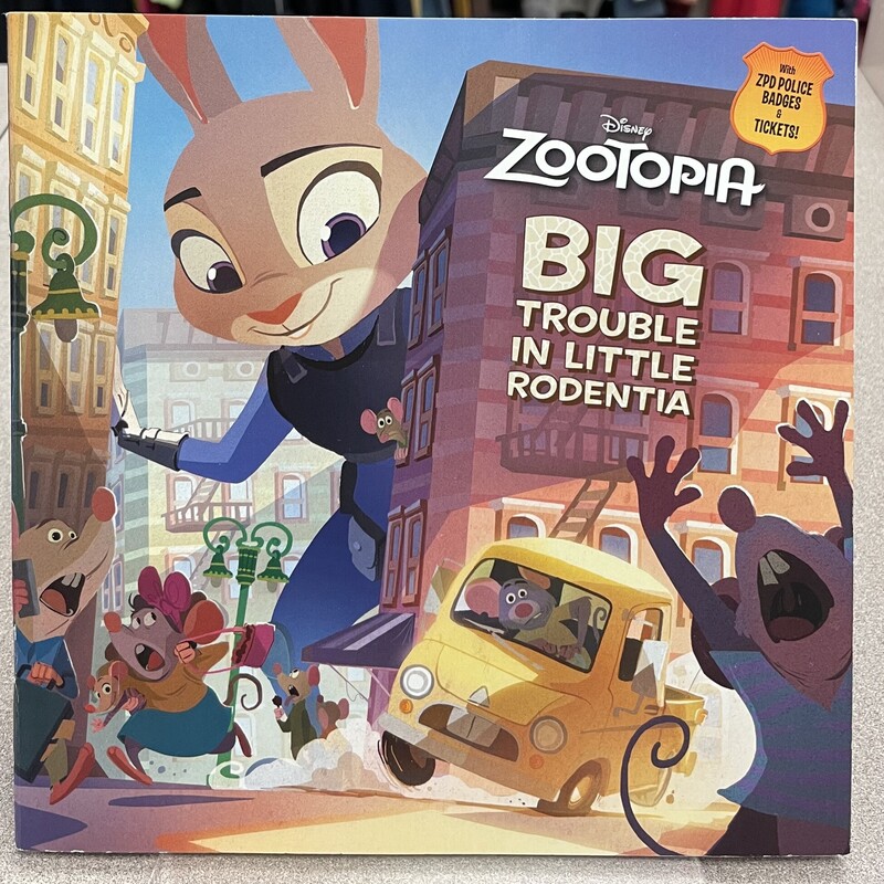 Zootopia Big Trouble in Little Rodentia, Multi, Size: Paperback