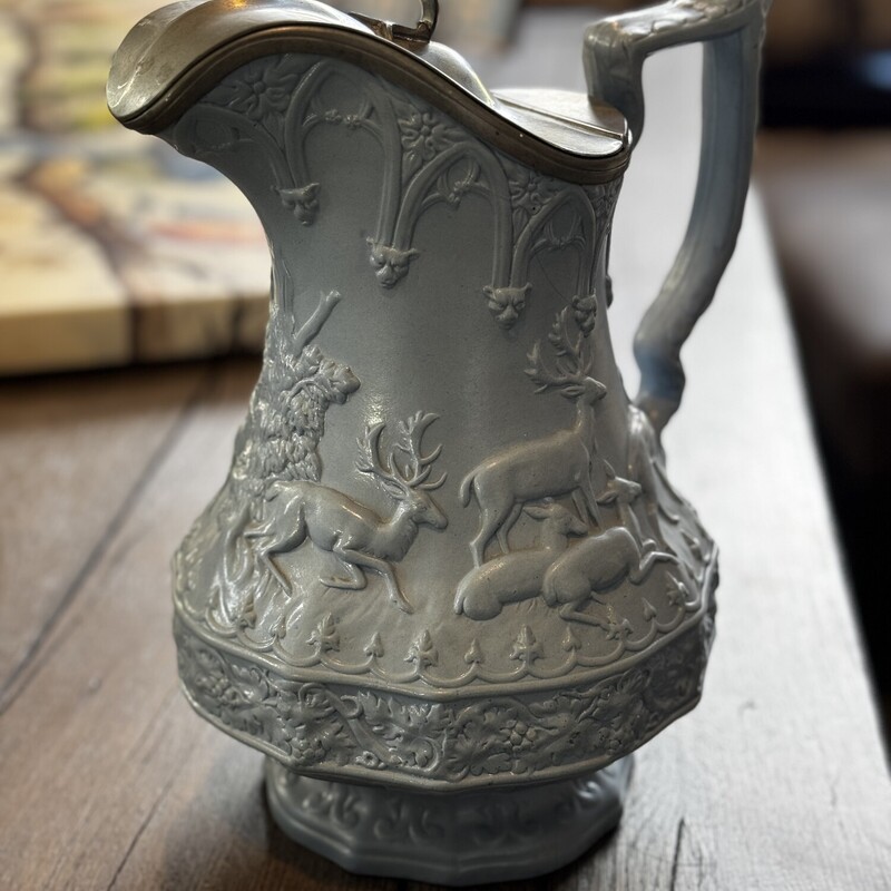 Drabware Jug Pewter Lid