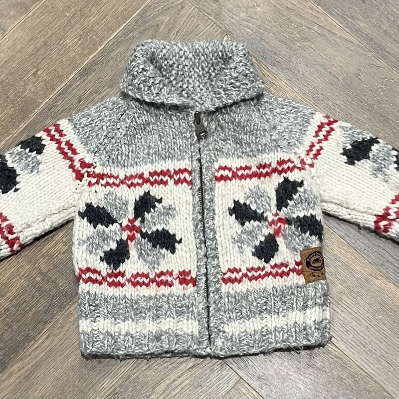 Roots Canada Knit Zip Sweater, Multi, Size: 3-6M
Wool Blend