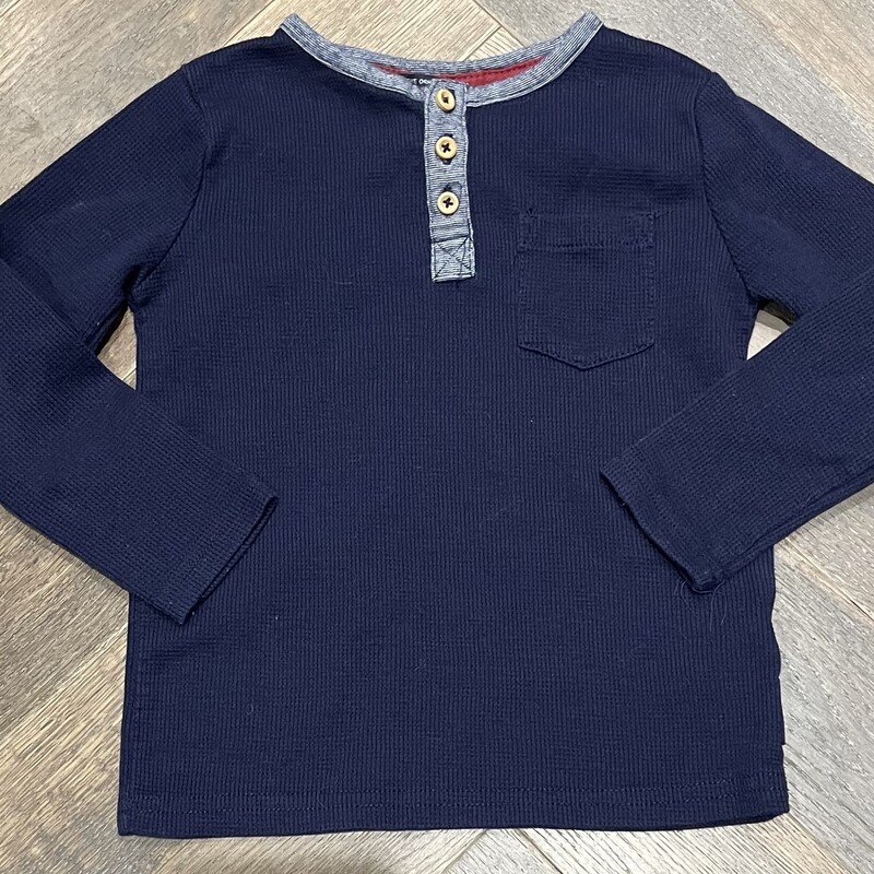 Ben Sherman Ls Tee, Navy, Size: 3Y