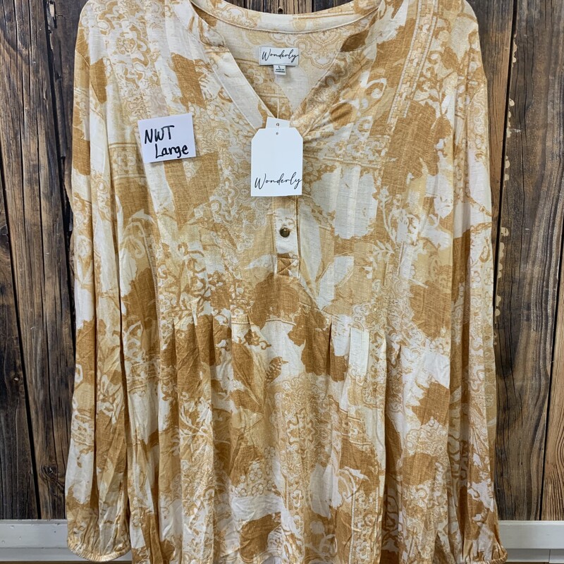 NWT White/gold Wondefly S, Size: L