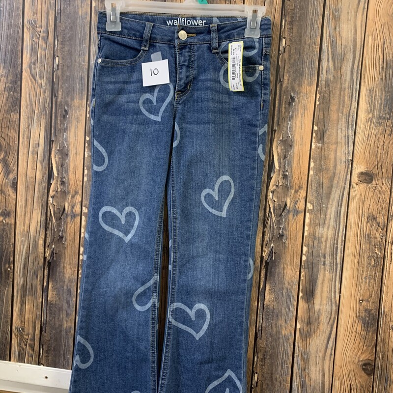 Denim W Hearts Jeans