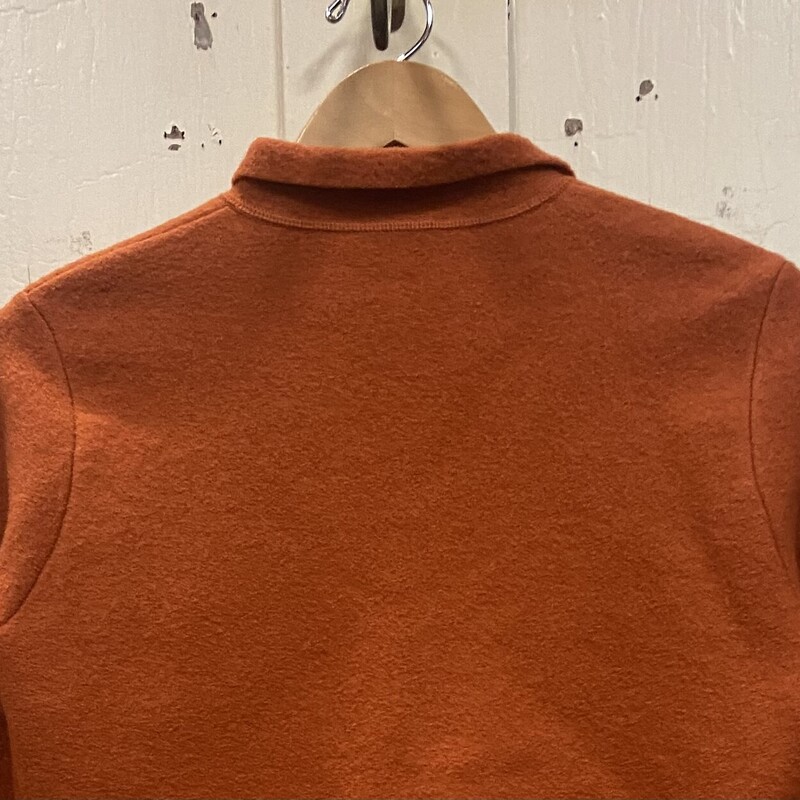 Org Wool Bttn Jacket<br />
Orange<br />
Size: S - P