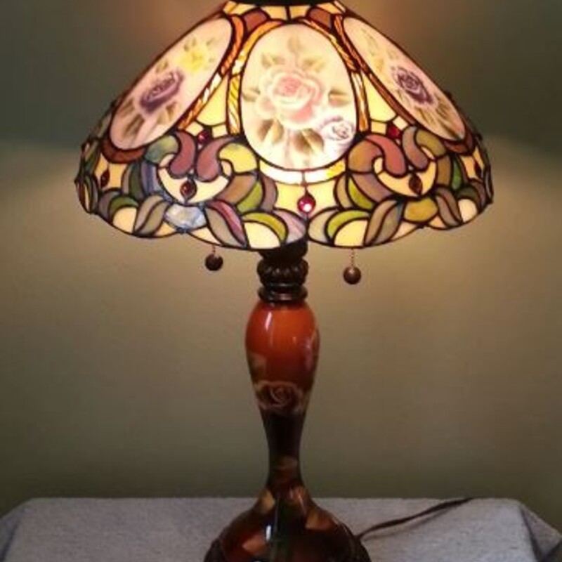 Dale Tiffany Rose Lamp