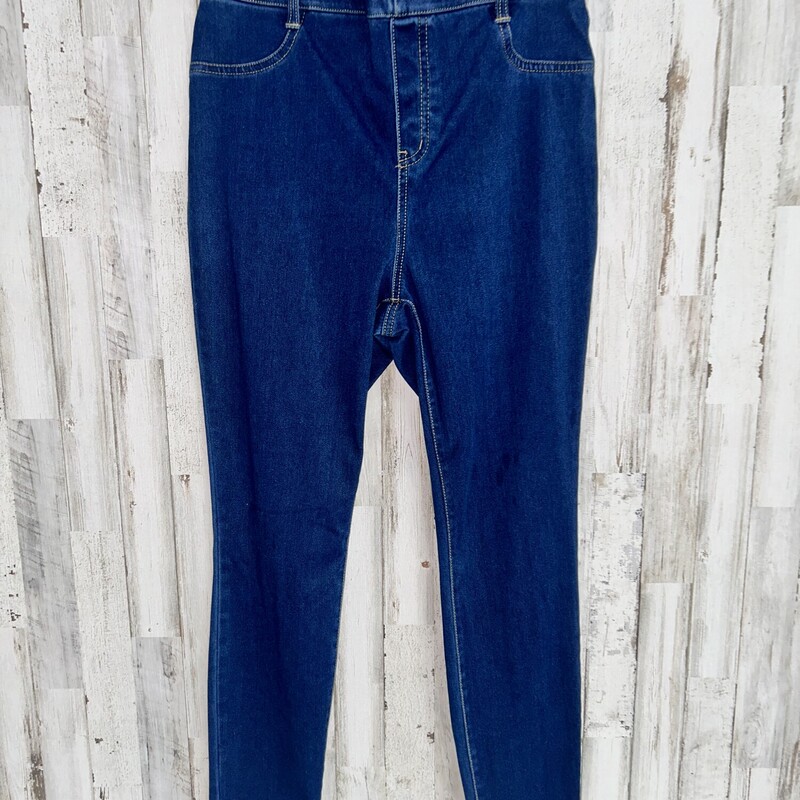 L Denim Pull On Jeggings