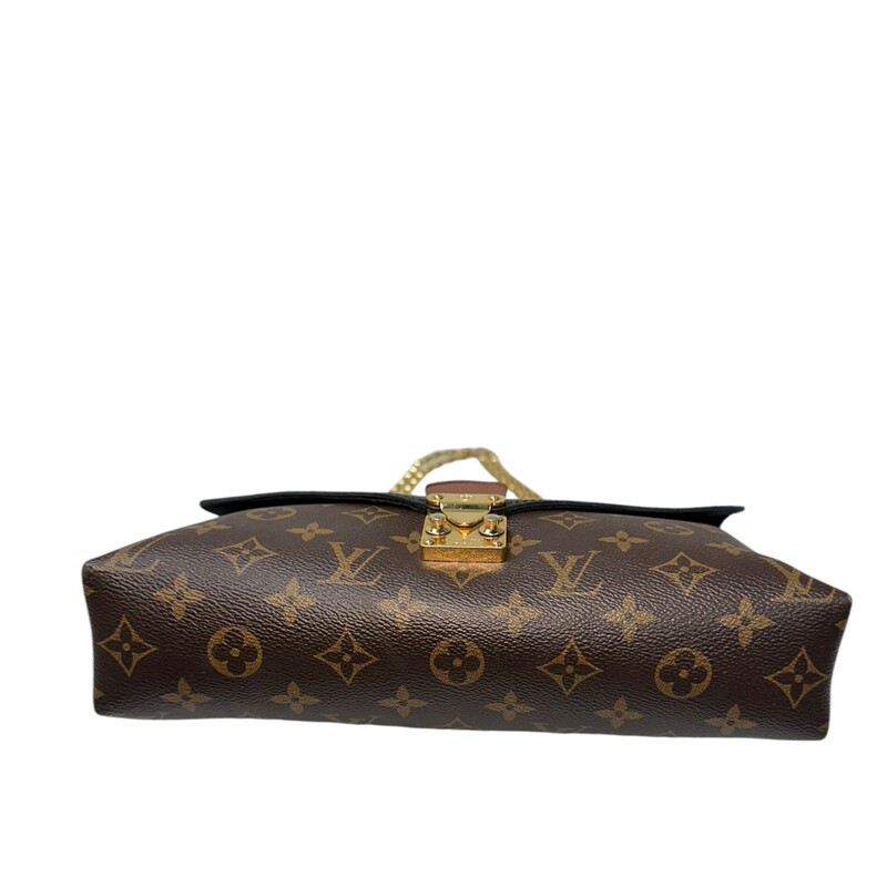 Louis Vuitton Pallas Chain Shoulder Bag

Date Code:
CA5106

Dimensions:
Length: 11 in
Height: 7 in
Width: 2 in
Drop: 11.5 in
Drop: 21 in

Does not come with original dust bag or box.

Wear to the front hardware and throughout the bag.