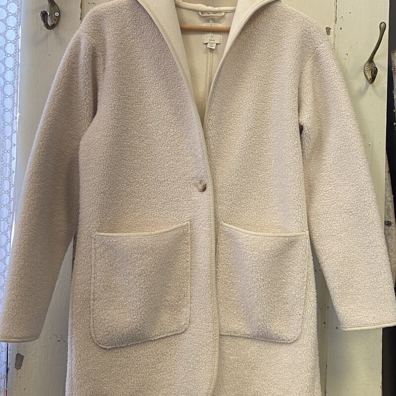 Cream Teddy Bear Coat