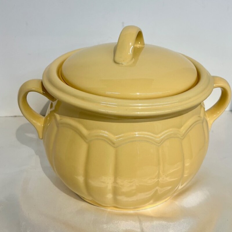 Celebrating Home Bean Pot
Yellow
Size: 11x8H