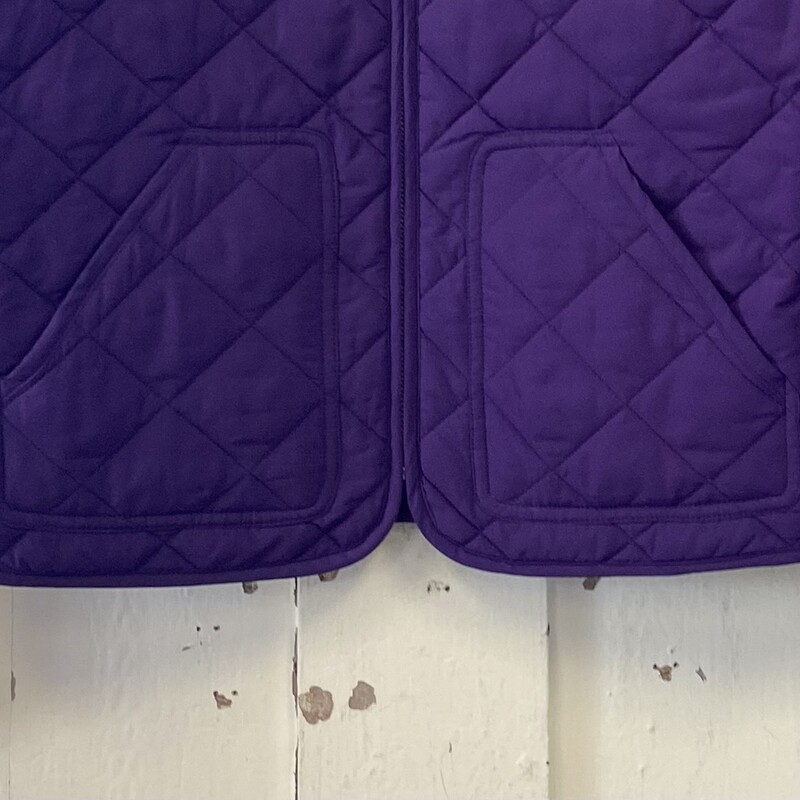 Purple Quilted Jacket
Purple
Size: M - P