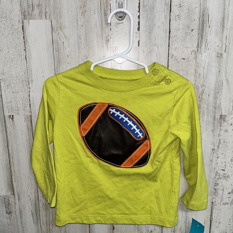 18M Lime Leather Football