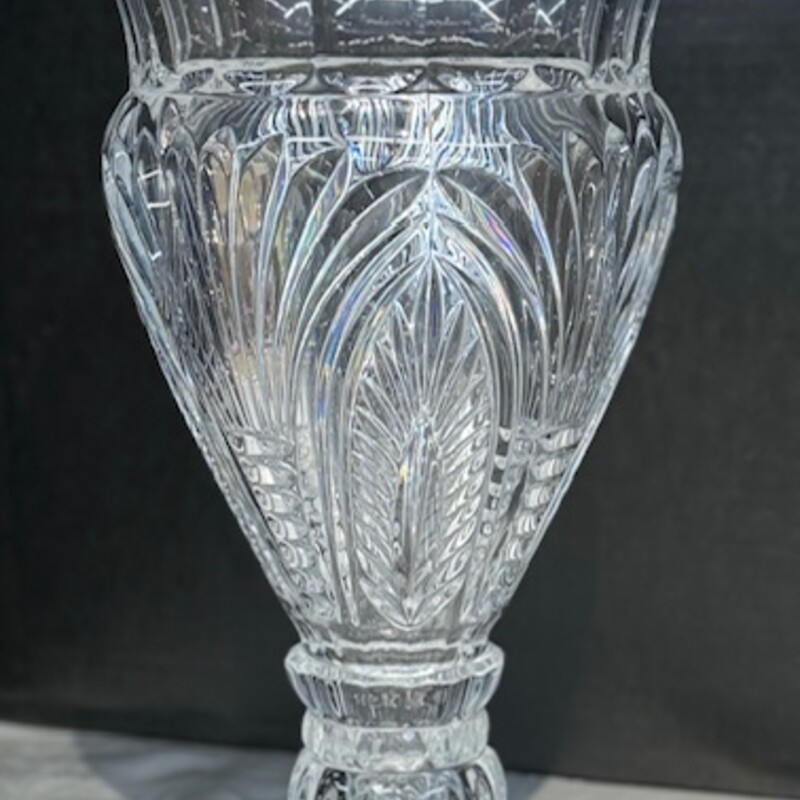 Godinger Shannon Crystal Vase
 Clear, Size: 9.5x16H