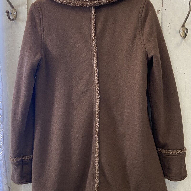 Brw Sherpa Reverse Coat<br />
Brown<br />
Size: Small