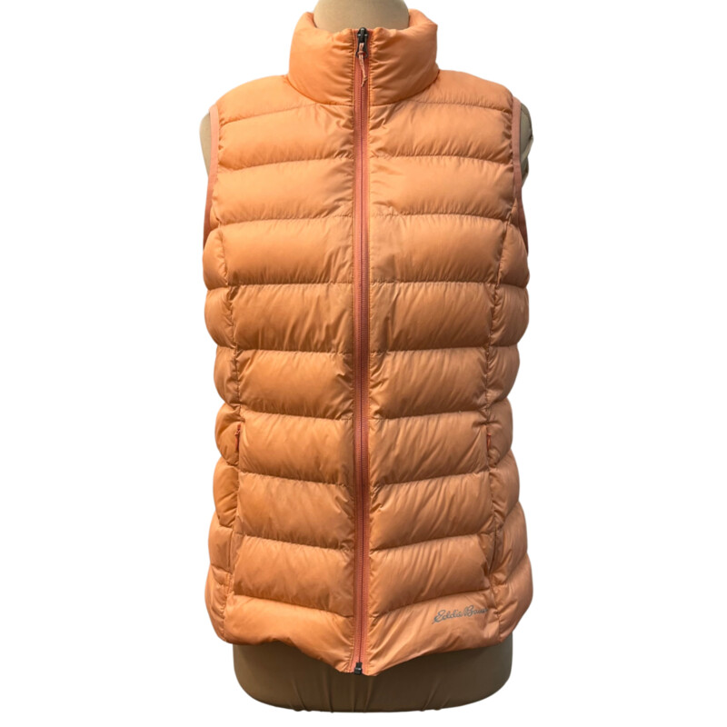 Eddie Bauer Vest
Packable Down
Color: Peach
Size: Medium