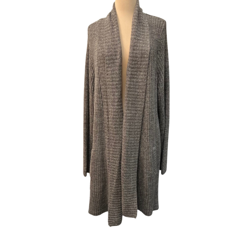 New Barefoot Dreams Cardi<br />
CozyChic Lite<br />
Color: Cocoa-Sand<br />
Size: 3X