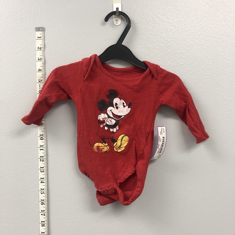 Disney Mickey, Size: 3-6m, Item: Shirt