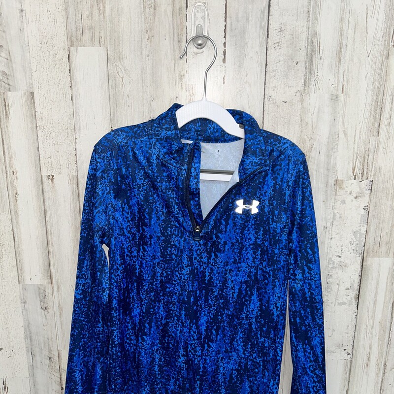 7 Blue Printed Pullover