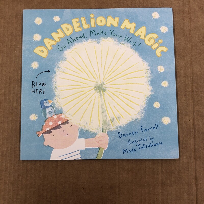 Dandelion Magic, Size: Back, Item: Paper