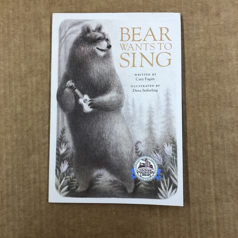 Bear Wants To Sing, Size: Back, Item: Paper