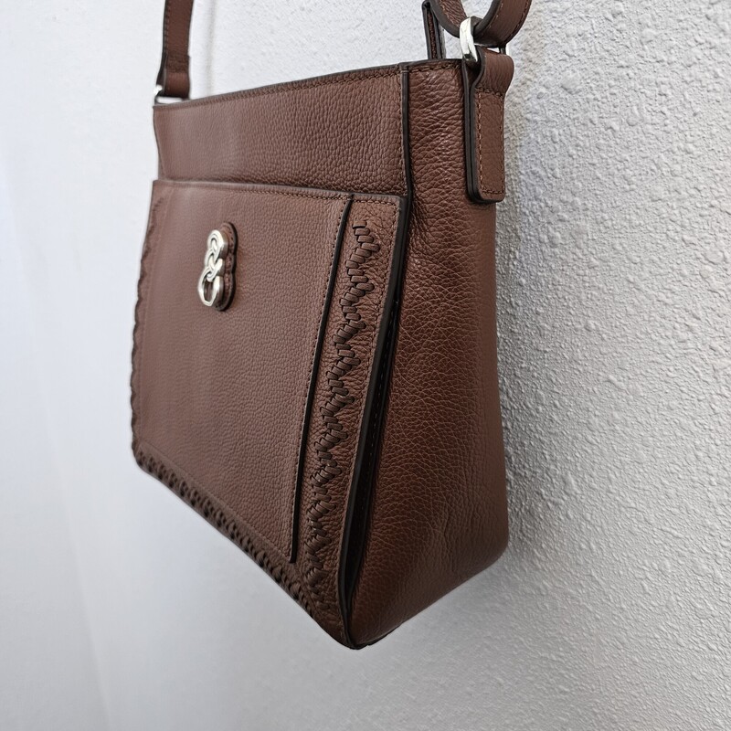 Brighton, Brown, Size: Crossbody