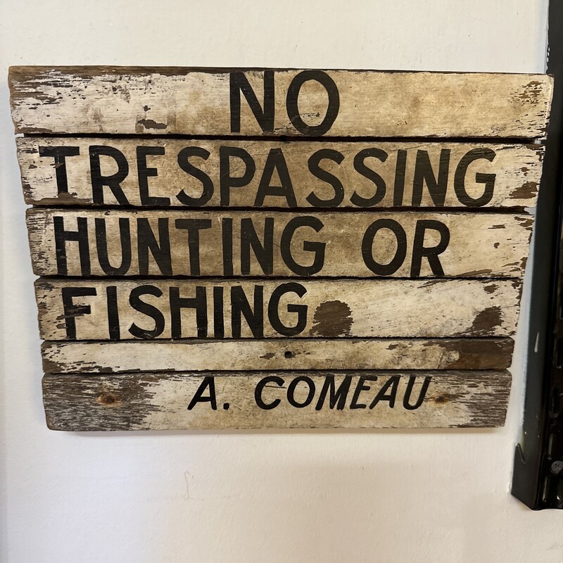 No Trespassing