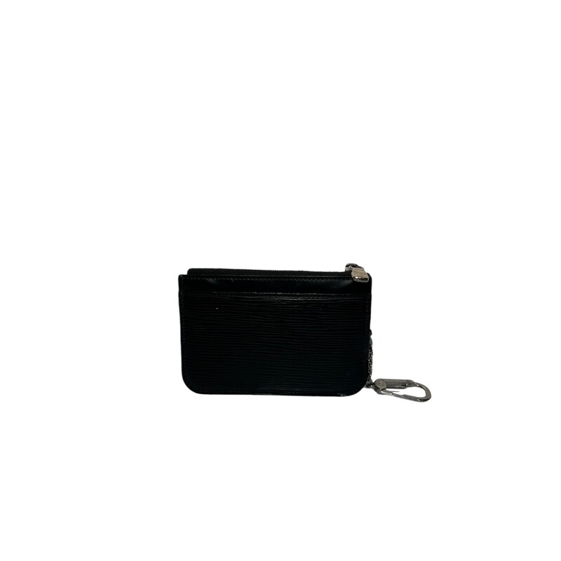 Louis Vuitton Black Epi Card Holder<br />
Some wear shown in photos.<br />
CA3182<br />
Comes with the original box and dust bag.