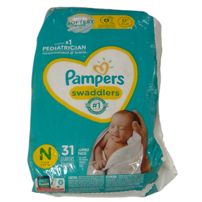 Newborn Diapers 31count