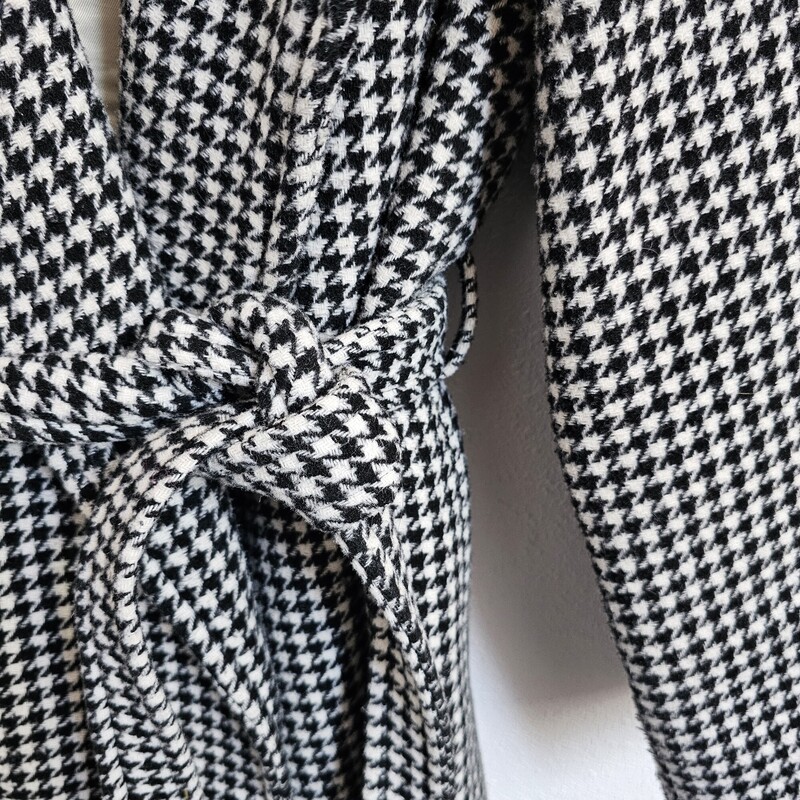 Abercrombie Houndstooth, Blkwhte, Size: Xs