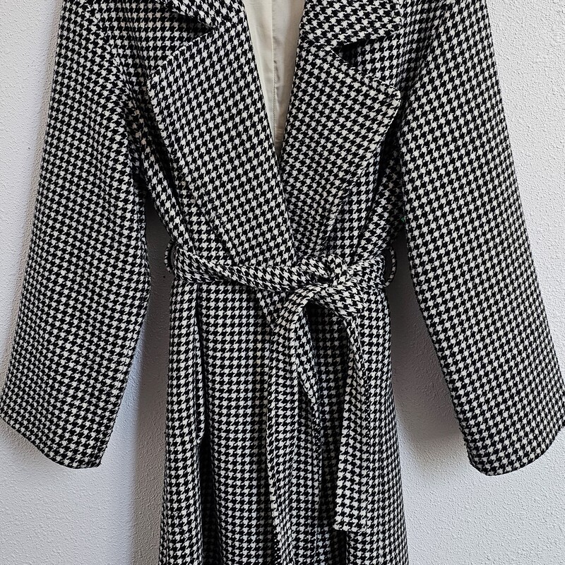 Abercrombie Houndstooth, Blkwhte, Size: Xs